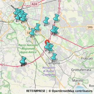 Mappa Via Alessandro della Seta, 00173 Roma RM, Italia (5.14421)