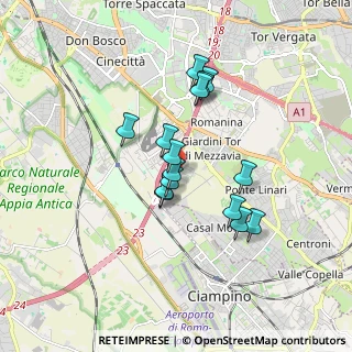 Mappa Via Alessandro della Seta, 00173 Roma RM, Italia (1.45533)