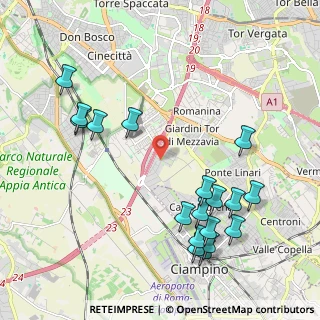 Mappa Via Alessandro della Seta, 00173 Roma RM, Italia (2.55556)