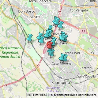 Mappa Via Alessandro della Seta, 00173 Roma RM, Italia (1.2045)