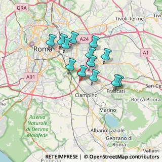 Mappa Via Alessandro della Seta, 00173 Roma RM, Italia (5.83615)
