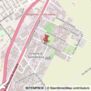 Mappa Via Michele Migliarini, 38, 00173 Roma, Roma (Lazio)