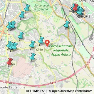 Mappa Via di Tor Carbone, 00178 Roma RM, Italia (3.4445)