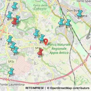 Mappa Via di Tor Carbone, 00178 Roma RM, Italia (3.16857)