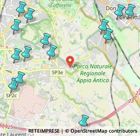 Mappa Via di Tor Carbone, 00178 Roma RM, Italia (3.23714)