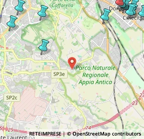 Mappa Via di Tor Carbone, 00178 Roma RM, Italia (4.02385)