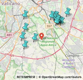 Mappa Via di Tor Carbone, 00178 Roma RM, Italia (4.33688)