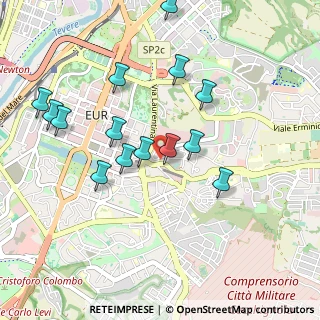 Mappa Via Luigi Lilio, 00143 Roma RM, Italia (1.02214)