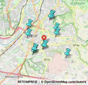 Mappa Via Luigi Lilio, 00143 Roma RM, Italia (1.56417)