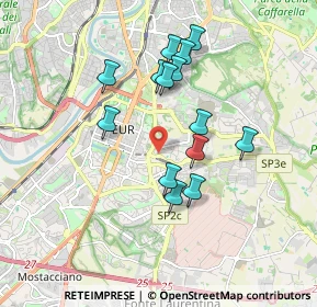 Mappa Via Luigi Lilio, 00143 Roma RM, Italia (1.67929)