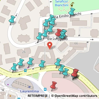 Mappa Via Luigi Lilio, 00143 Roma RM, Italia (0.08778)
