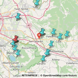 Mappa SS 155, 00030 San Cesareo RM, Italia (9.883)