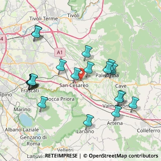 Mappa SS 155, 00030 San Cesareo RM, Italia (9.328)