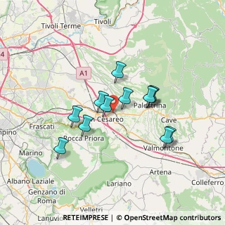 Mappa SS 155, 00030 San Cesareo RM, Italia (6.08667)