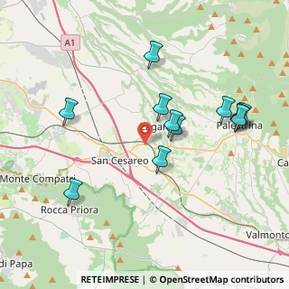 Mappa SS 155, 00030 San Cesareo RM, Italia (4.12909)