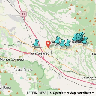 Mappa SS 155, 00030 San Cesareo RM, Italia (4.58636)