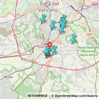 Mappa Viale dei Primati Sportivi, 00144 Roma RM, Italia (3.38083)