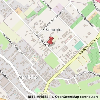 Mappa Via Giuseppe Luzi, 18, 00044 Frascati, Roma (Lazio)