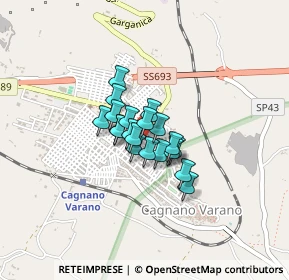 Mappa Via Avellino, 71010 Cagnano Varano FG, Italia (0.231)