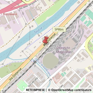 Mappa Via Ostiense, 887, 00144 Roma, Roma (Lazio)