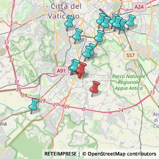 Mappa Salita del Poggio Laurentino, 00144 Roma RM, Italia (4.42)