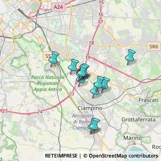 Mappa Via Michele Migliarini, 00173 Roma RM, Italia (2.64333)