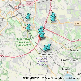 Mappa Via Michele Migliarini, 00173 Roma RM, Italia (2.93364)