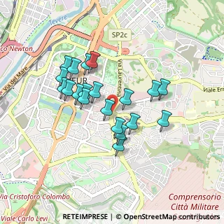 Mappa Viale Robert Schuman, 00144 Roma RM, Italia (0.7945)