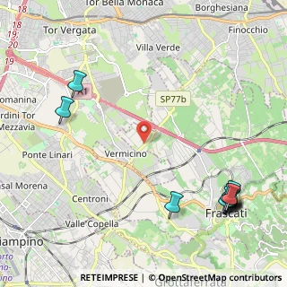 Mappa Via Fontanile Tuscolano, 00044 Frascati RM, Italia (3.20182)