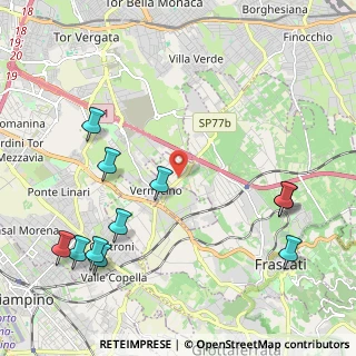 Mappa Via Fontanile Tuscolano, 00044 Frascati RM, Italia (2.80364)