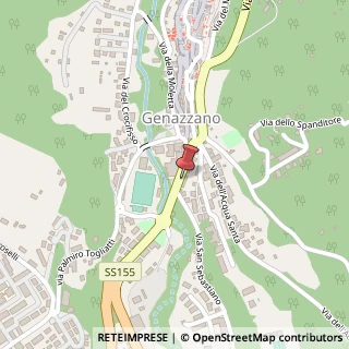 Mappa Via Trento Trieste, 29, 00030 Genazzano, Roma (Lazio)