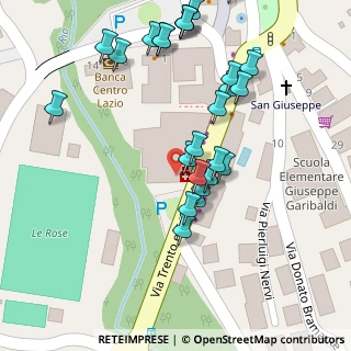 Mappa Via Trento Trieste, 00030 Genazzano RM, Italia (0.06667)