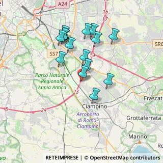 Mappa Via Enrico Schliemann, 00178 Roma RM, Italia (3.53067)
