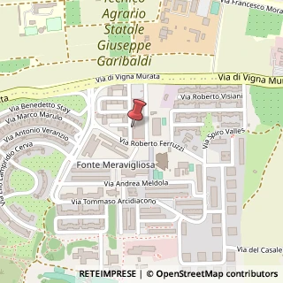 Mappa Via Giunio Antonio Resti, 63, 00143 Roma, Roma (Lazio)