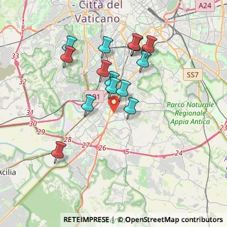 Mappa Via delle Ande, 00144 Roma RM, Italia (3.59643)