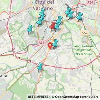 Mappa Via delle Ande, 00144 Roma RM, Italia (4.77833)