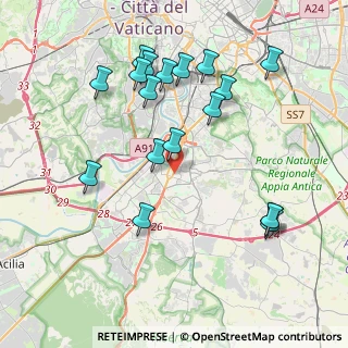 Mappa Via delle Ande, 00144 Roma RM, Italia (4.45778)