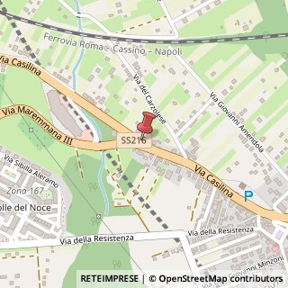 Mappa Via Maremmana, 44/B, 00030 San Cesareo, Roma (Lazio)