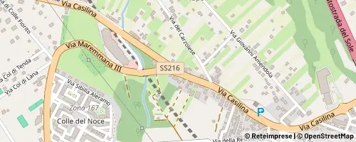 Mappa San Cesareo