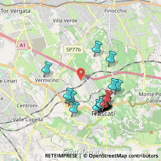 Mappa Via Achille Giammarioli, 00044 Frascati RM, Italia (2.009)