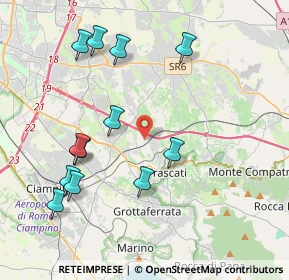 Mappa Via Achille Giammarioli, 00044 Frascati RM, Italia (4.59)