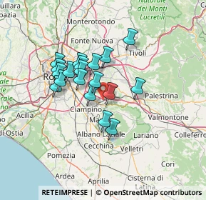 Mappa Via Achille Giammarioli, 00044 Frascati RM, Italia (11.36)