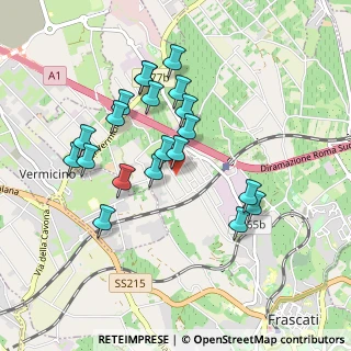 Mappa Via Fratelli Rojni, 00044 Frascati RM, Italia (0.907)