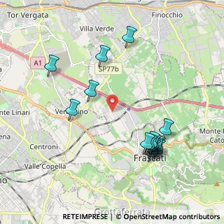 Mappa Via Fratelli Rojni, 00044 Frascati RM, Italia (2.29375)