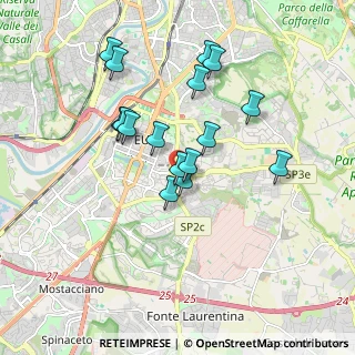 Mappa Via dei Radiotelegrafisti, 00143 Roma RM, Italia (1.68875)
