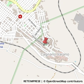Mappa Corso Pietro Giannone, 132, 71010 Cagnano Varano, Foggia (Puglia)