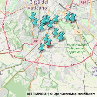 Mappa Laurentina, 00144 Roma RM, Italia (3.78765)