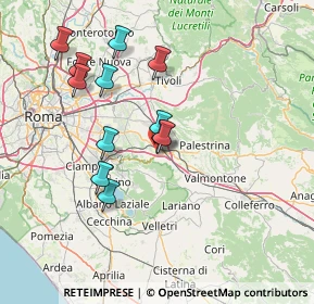 Mappa Via del Turchino, 00030 San Cesareo RM, Italia (14.26583)