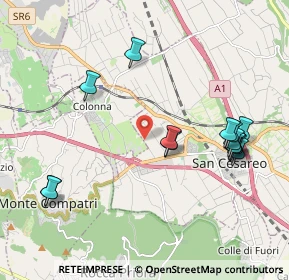 Mappa Via del Turchino, 00030 San Cesareo RM, Italia (2.30571)