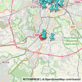 Mappa Viale dei Campioni, 00144 Roma RM, Italia (6.7295)